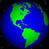 Spinning Globe GIF